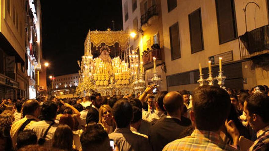 Rocío Coronada toma las calles de Málaga