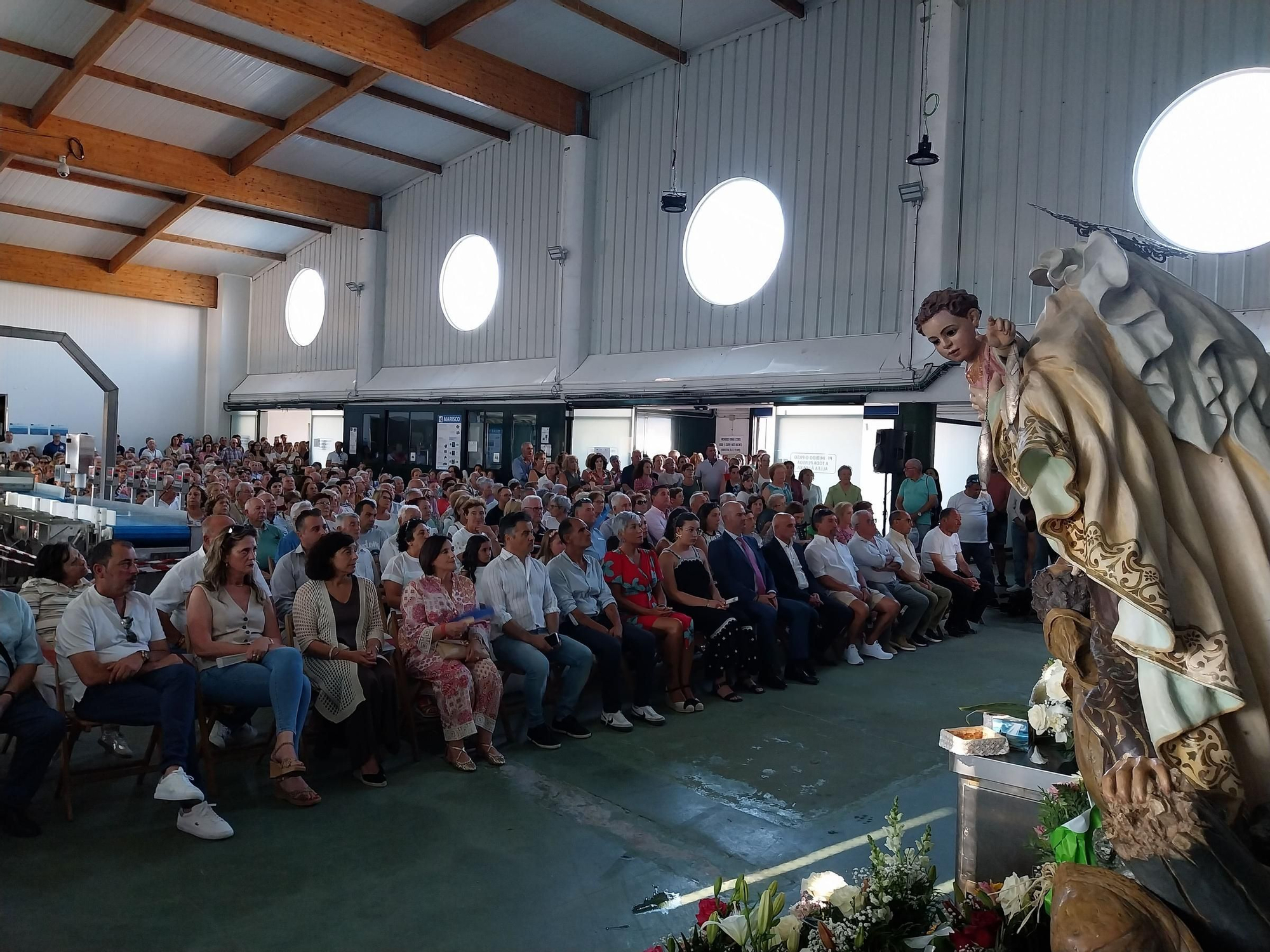 Devoción en Bueu por la Reina de los Mares