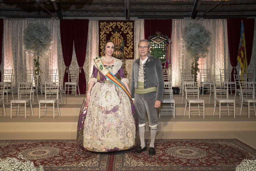 Presentación de las falleras mayores de Convento Jerusalén