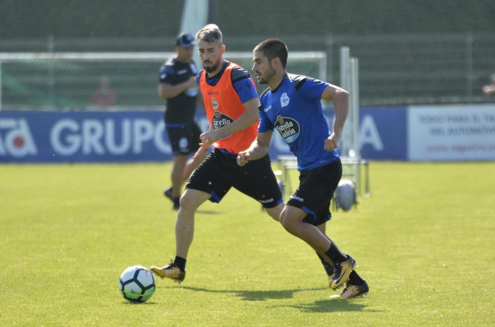 El Deportivo prepara su partido contra el Levante