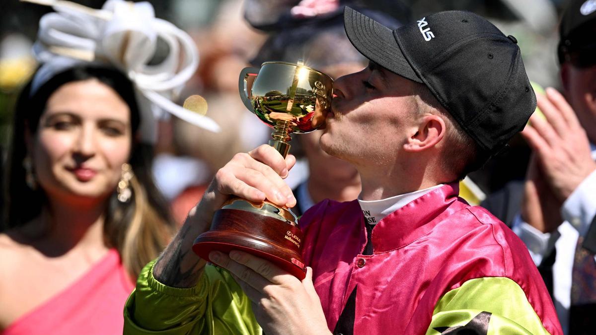 Robbie Dolan, el ganador de la Melbourne Cup.