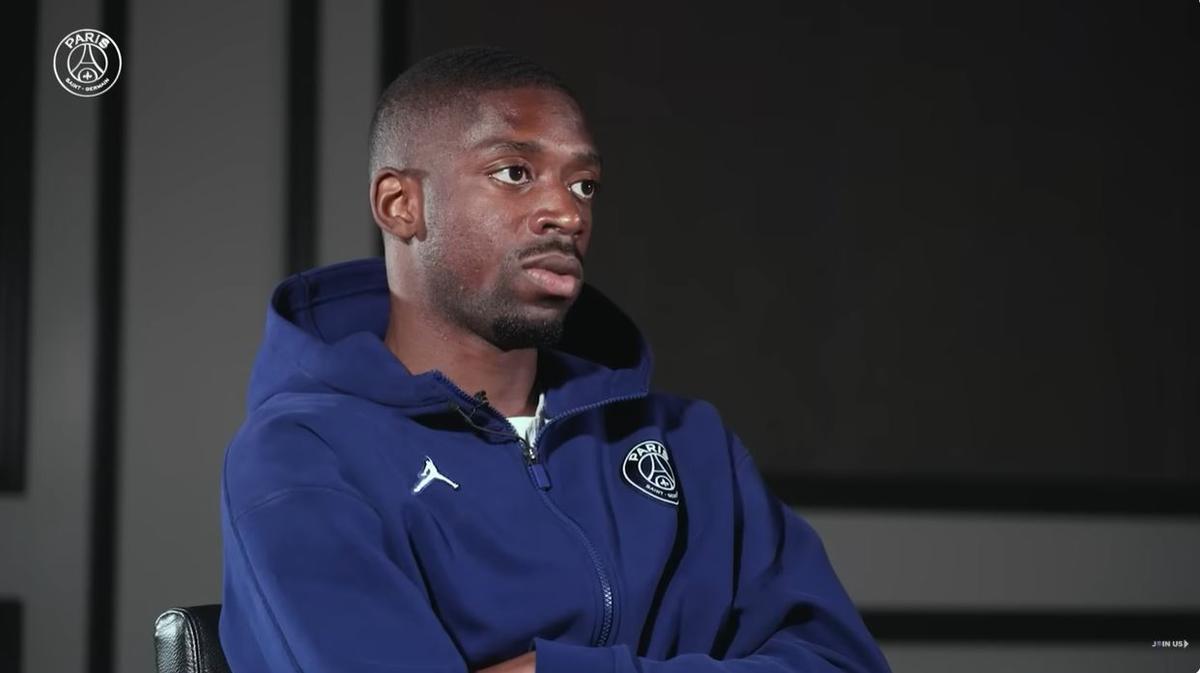 Dembélé, en una entrevista