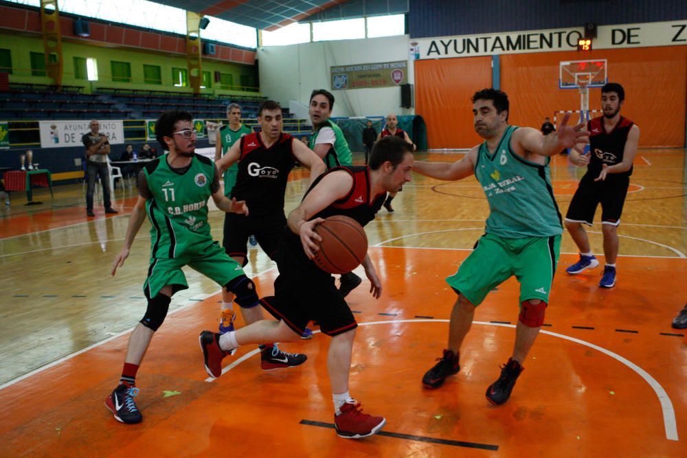 Final de la liga provincial de baloncesto