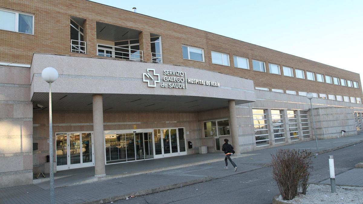 Hospital de Verín, sede del PAC de la localidad.