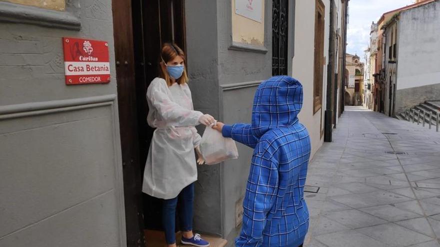 El comedor social de Cáritas tendrá camas para emergencias