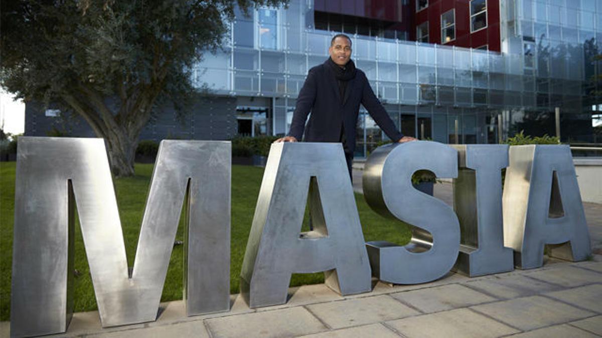 Kluivert habla sobre la cantera azulgrana