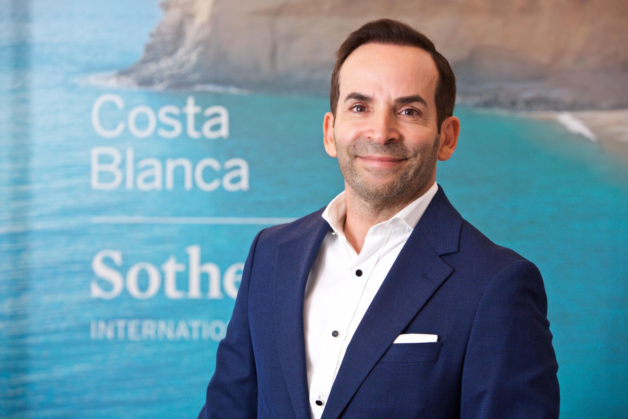 Juan Torregrosa, director de oficina de Costa Blanca Sotheby’s International Realty.