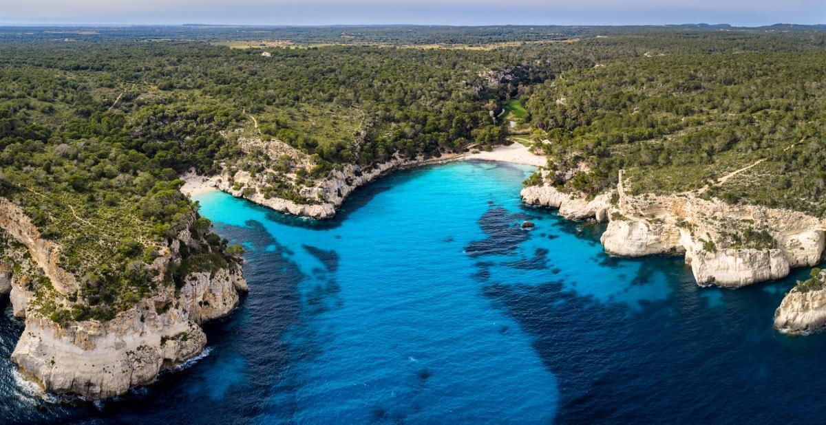 Las preciosas calas de Menorca