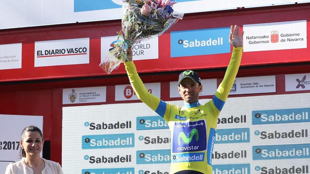 Valverde, ganador final de la Vuelta al País Vasco