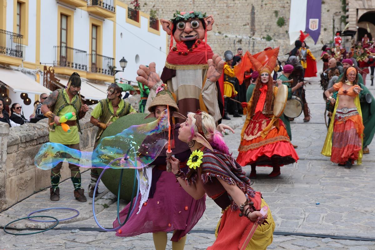 Todas las imágenes de la inauguración de la feria Eivissa Medieval