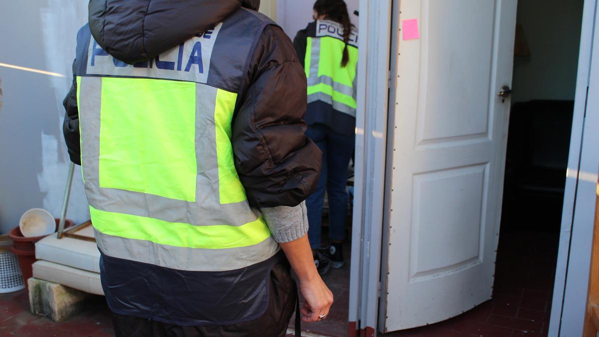 La operación la ha desarrollado la Policía Nacional