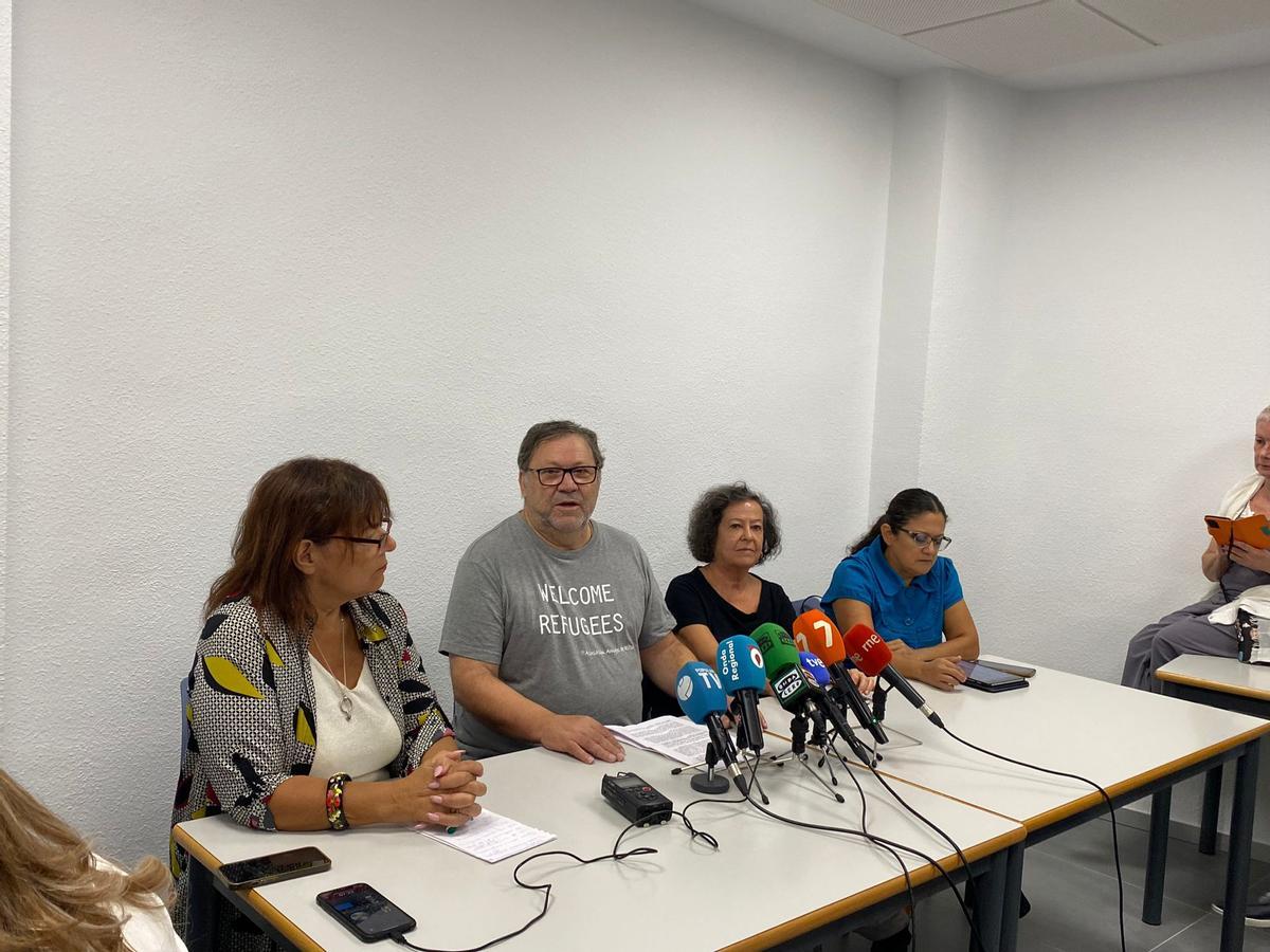 Carmen Saura, Joaquín Sánchez, Adriana Mercedes Trafonsky y Macia Ortega