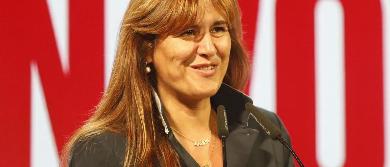 La presidenta del Parlament, Laura Borràs.