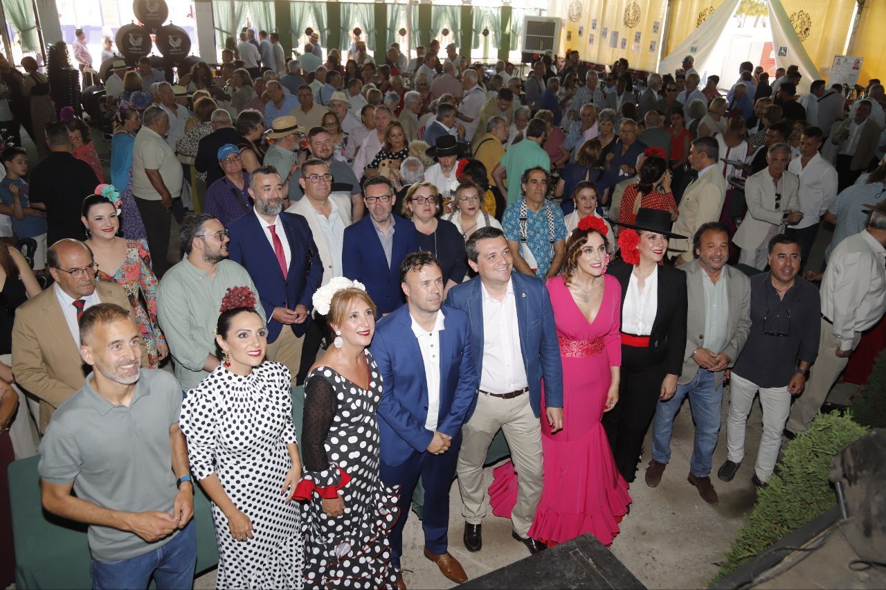 La recepción de la Federación de Peñas, en imágenes