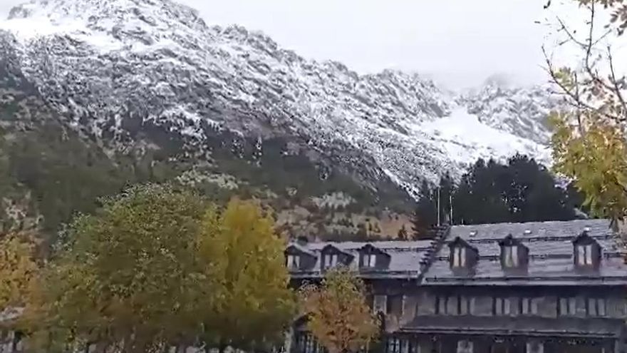Primeras nevadas en el Pirineo