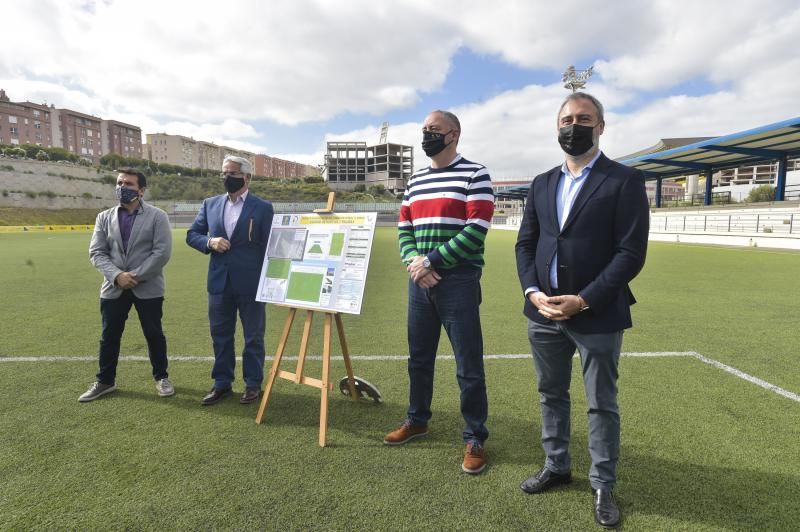 Presentación de la renovación del Anexo del Estadio de Gran Canaria