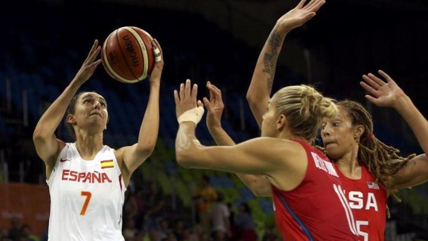 España no logra dar réplica al Dream Team femenino (63-103)