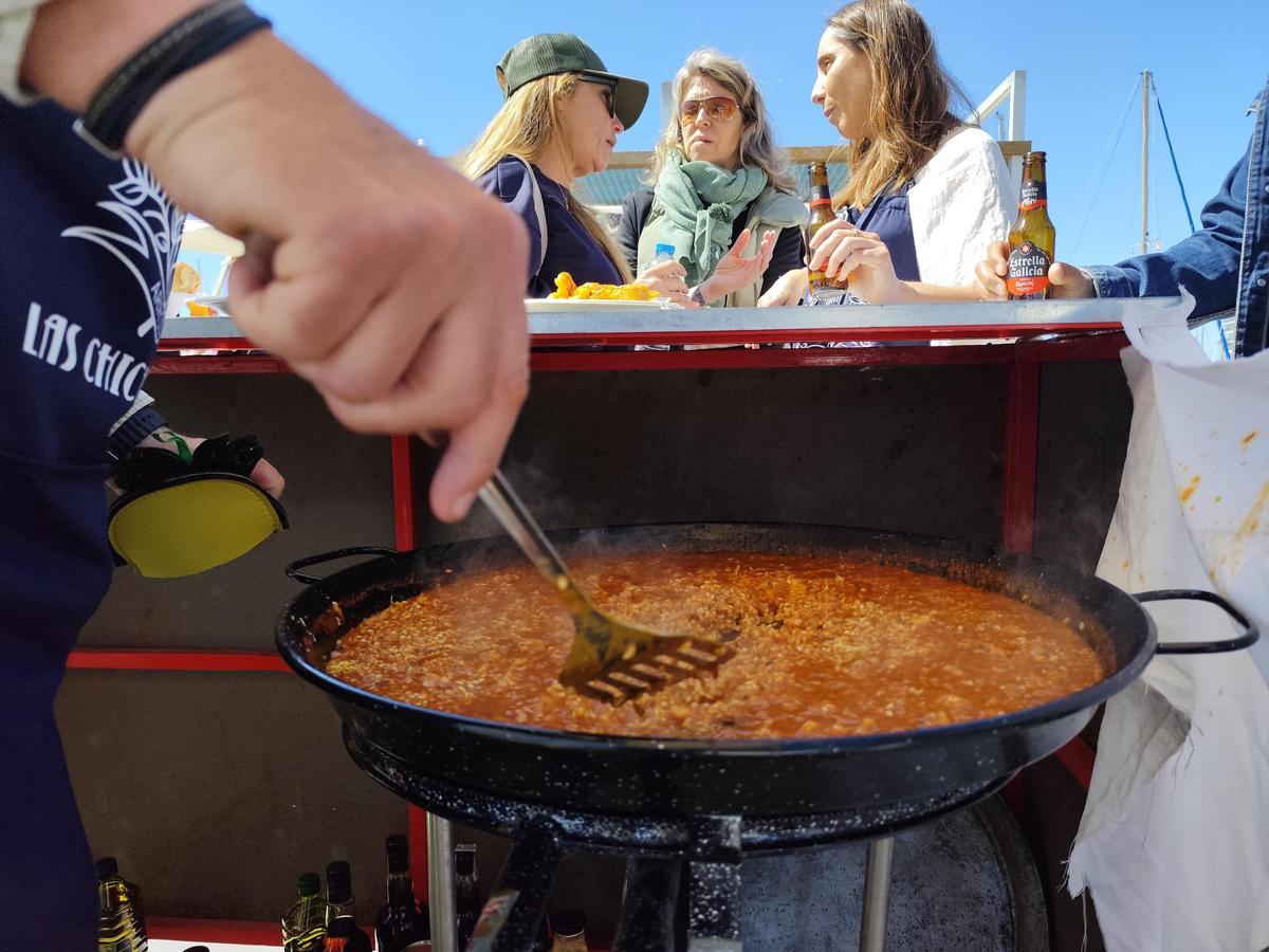 Campeonato de Arroz a Banda Creativo y Solidario en el Nàutic de Sant Antoni