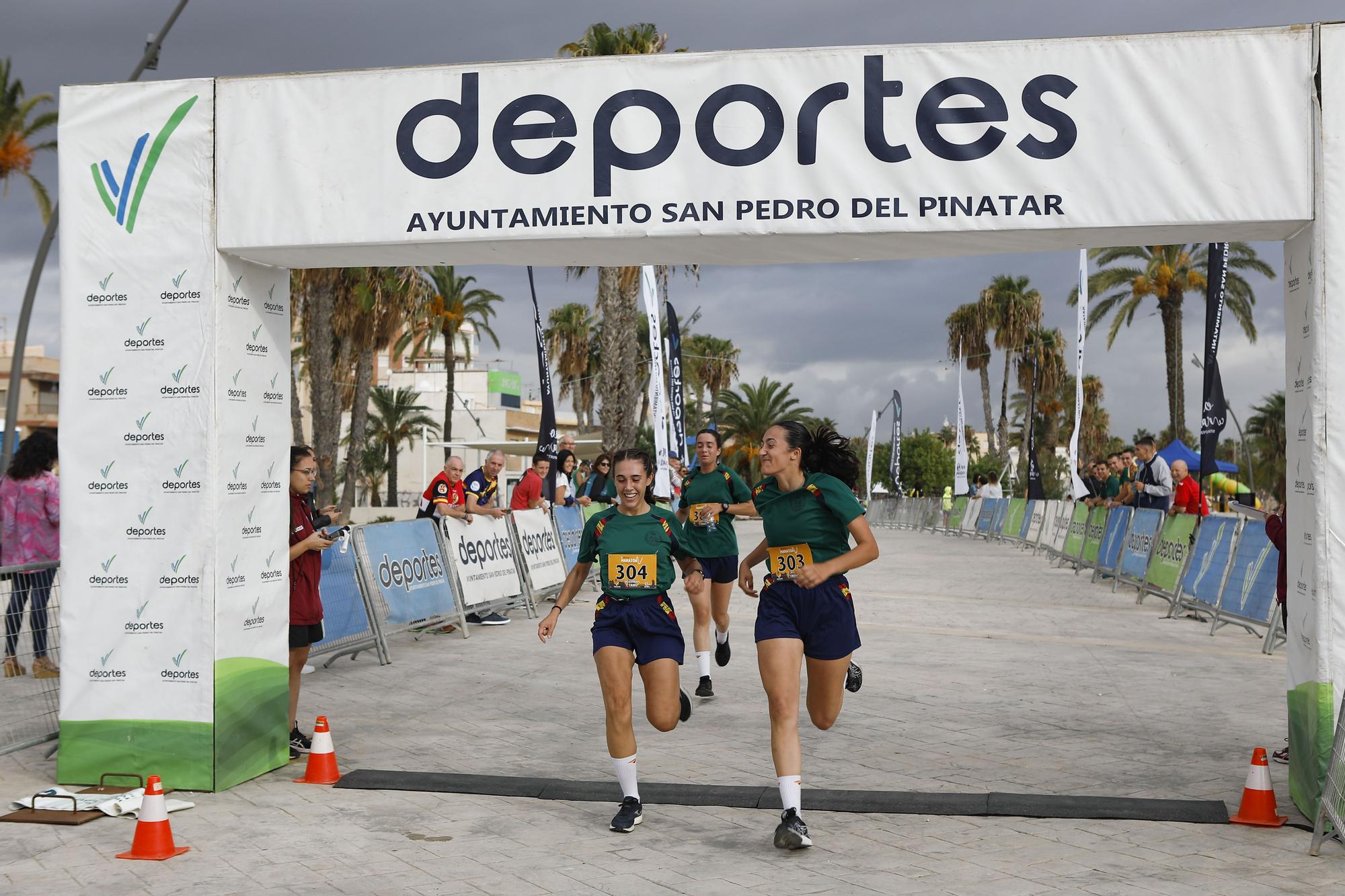 La media maratón Paraíso Salado de San Pedro del Pinatar, en imágenes