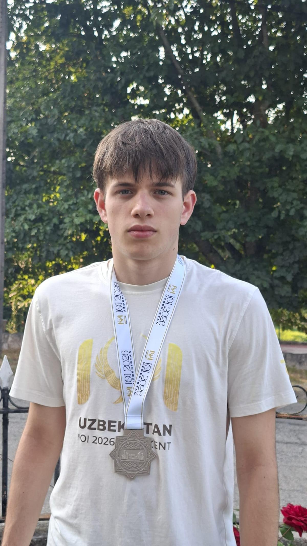 David Lago en la competición.