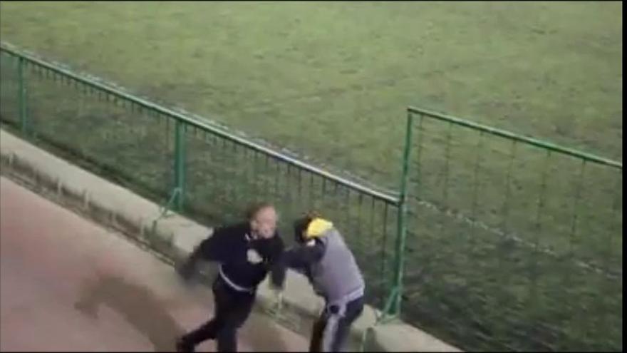 Brutal paliza durante un partido de fútbol en Canarias