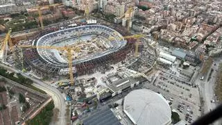 Así progresan las obras del Spotify Camp Nou
