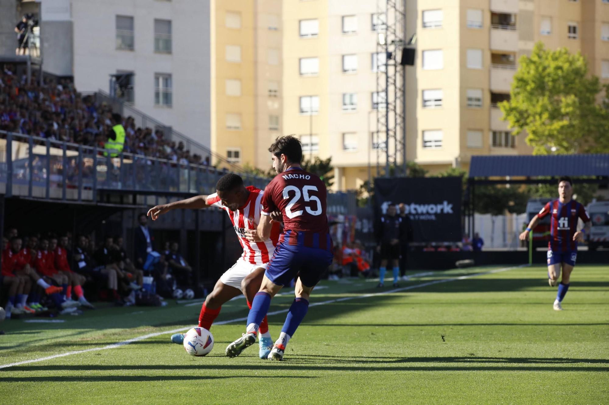 EN IMÁGENES: Así fue el partido entre el Eldense y el Sporting