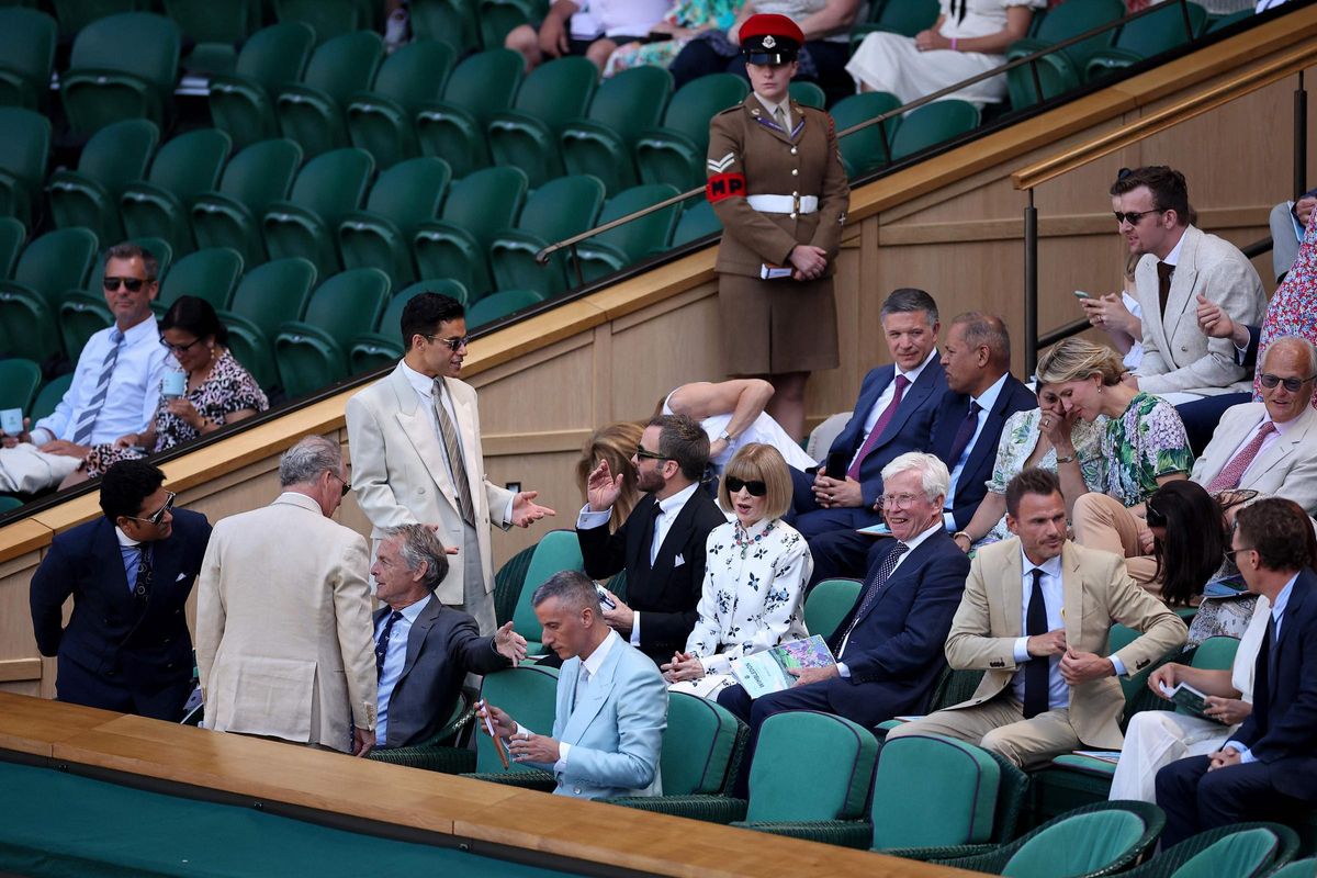 Los VIPS de Hollywood en Wimbledon