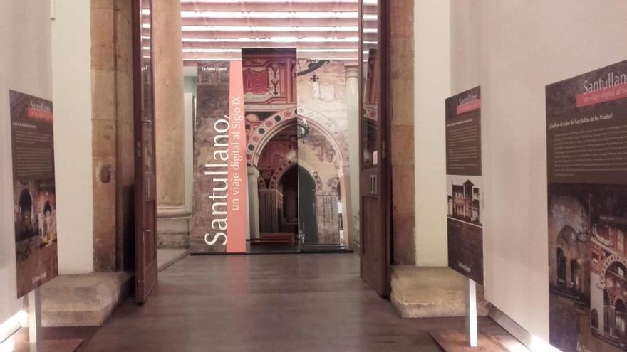 &quot;Es una pasada&quot;, dicen los primeros visitantes a la exposición &quot;Santullano, viaje al siglo IX&quot;