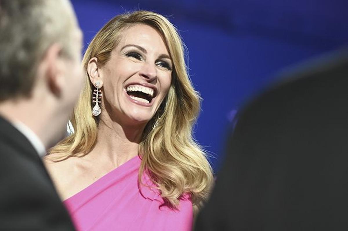 La sonrisa de Julia Roberts, el mejor complemento