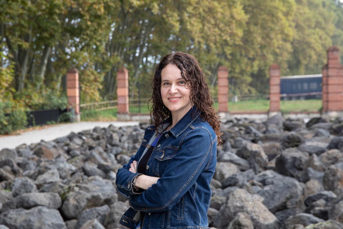 L'escriptora olotina Jenni Rodà.