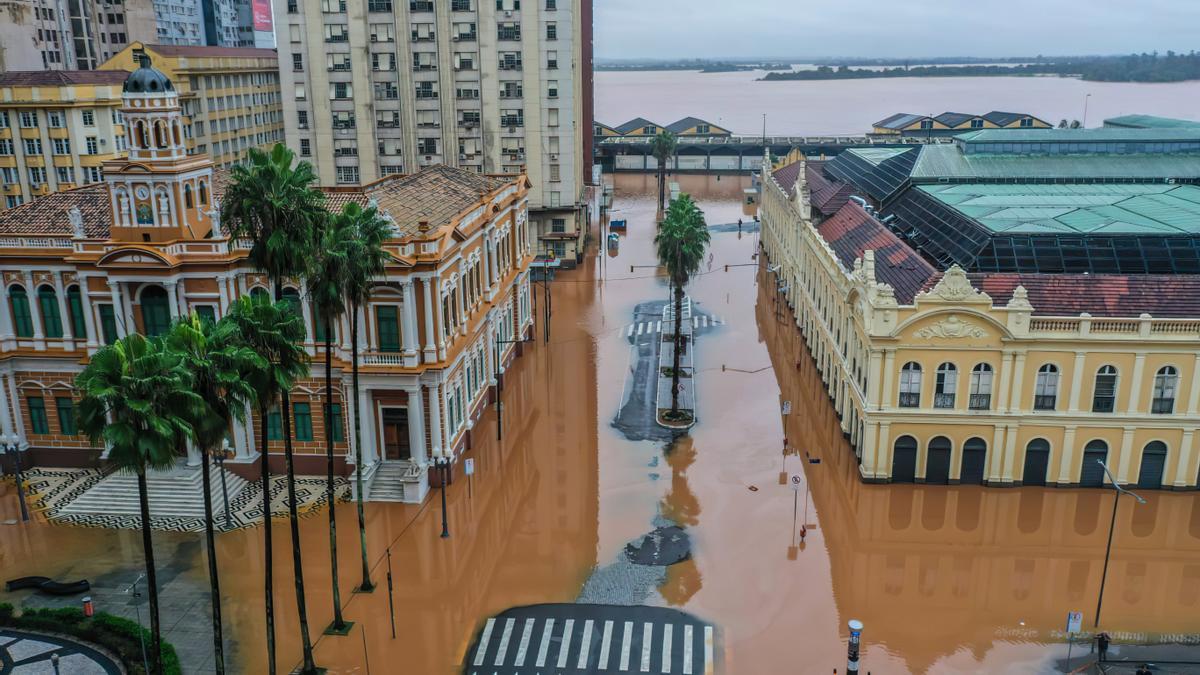 Inundaciones en Río Grande del Sur (Brasil).