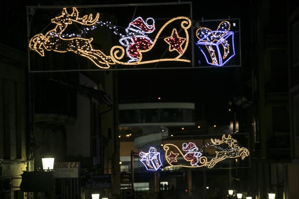 Luces de Navidad en Avilés