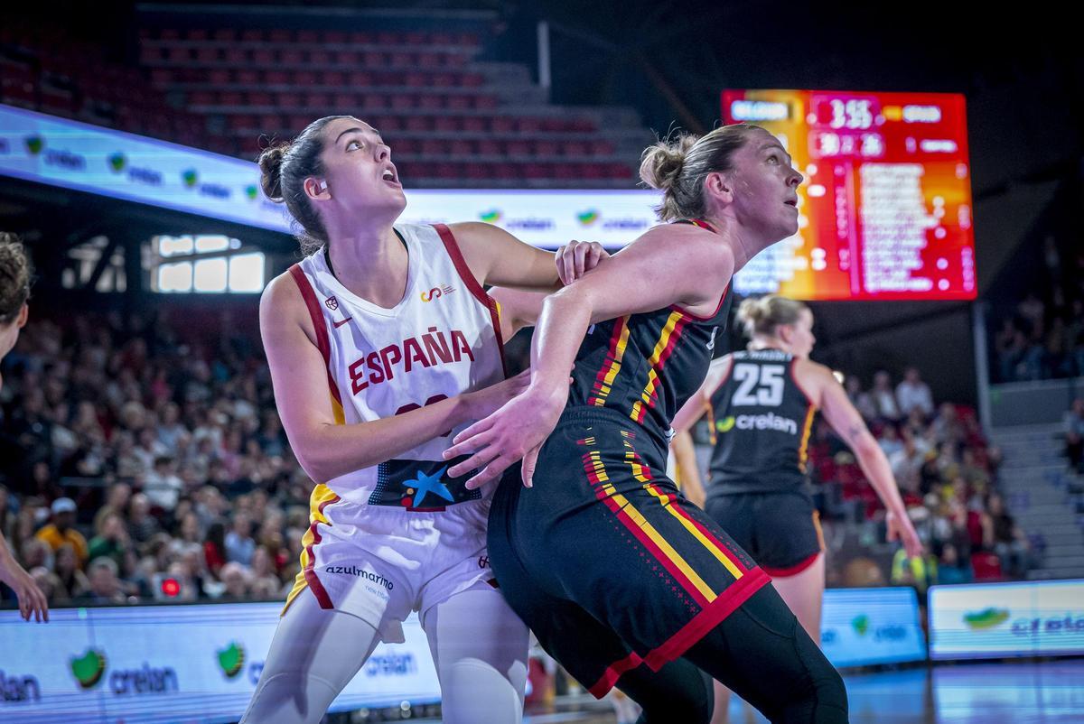 La extaronja Paula Ginzo, en el quinteto titular de España contra Bélgica