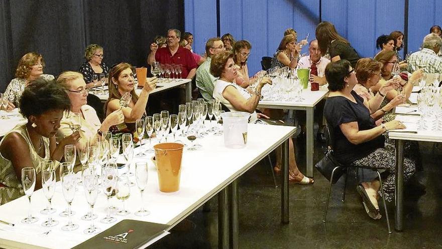 La cata concurso popular de vinos presenta más de 20 tipos en Almendralejo