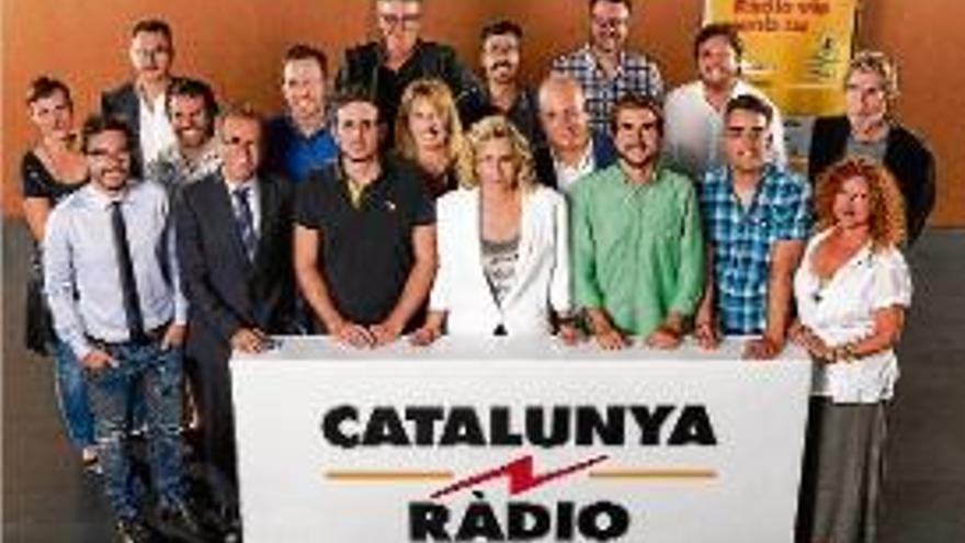 L&#039;equip de Catalunya Ràdio.