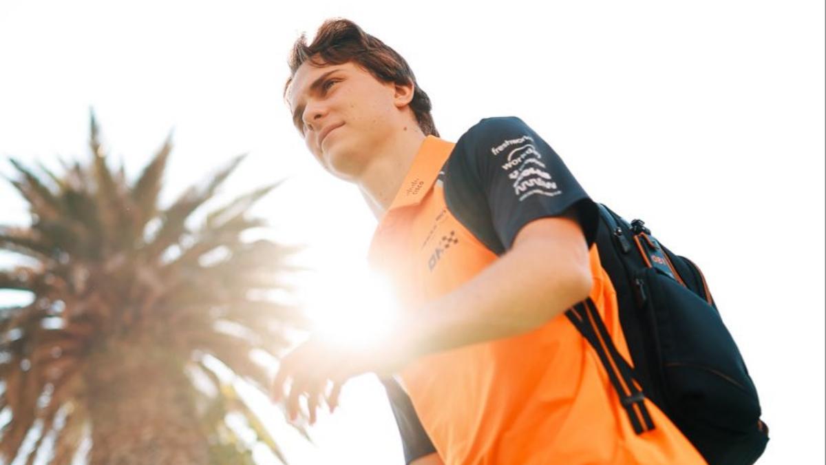 Oscar Piastri, líder del Mundial, llega al Autódromo Hermanos Rodríguez de México