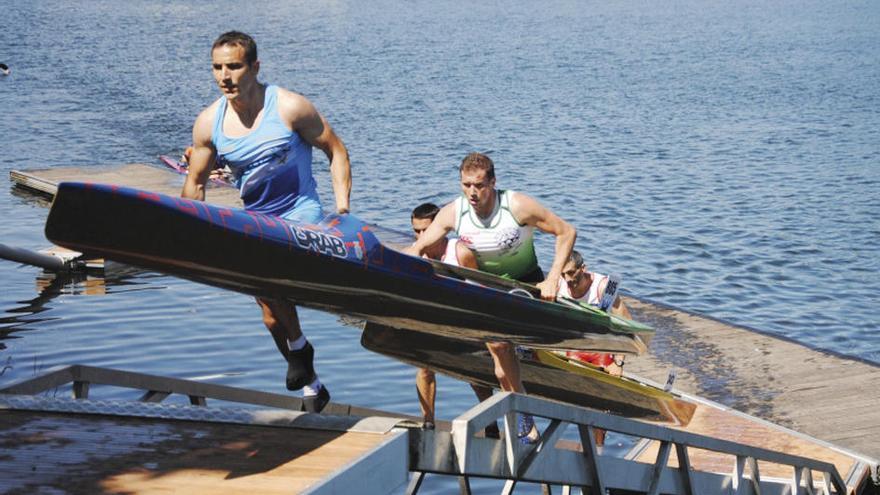 Tono Campos y José Manuel Sánchez, durante una regata de esta temporada.