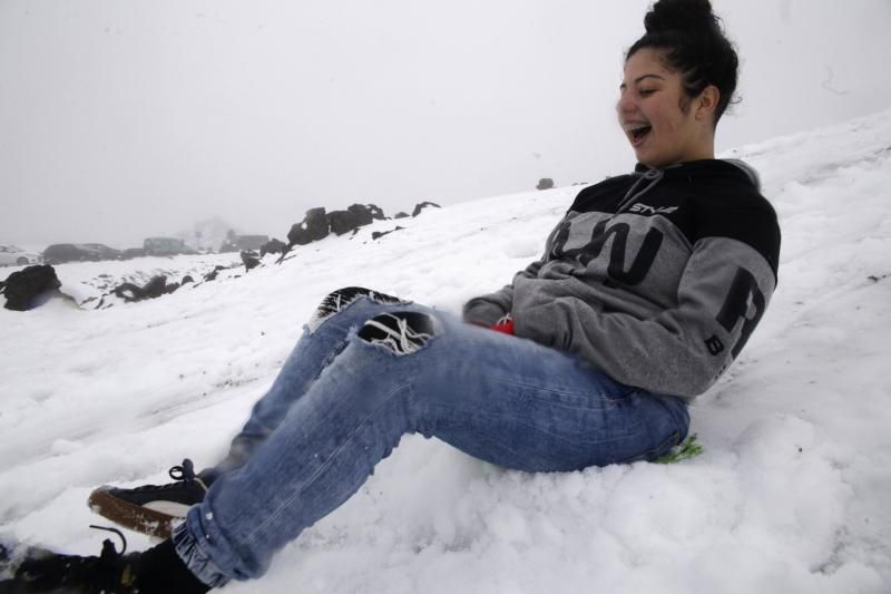 Visita al Teide nieve  | 06/12/2019 | Fotógrafo: Delia Padrón