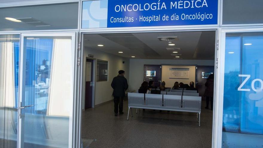 Consulta del servicio de oncología.