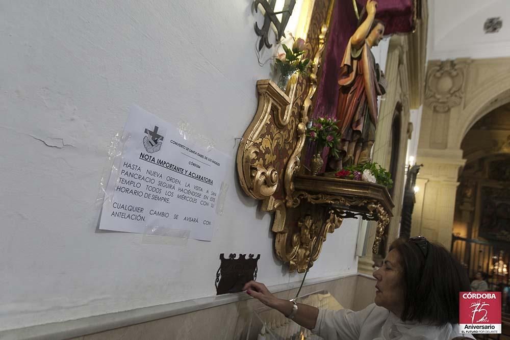 Miércoles de devoción en el convento de Santa Isabel