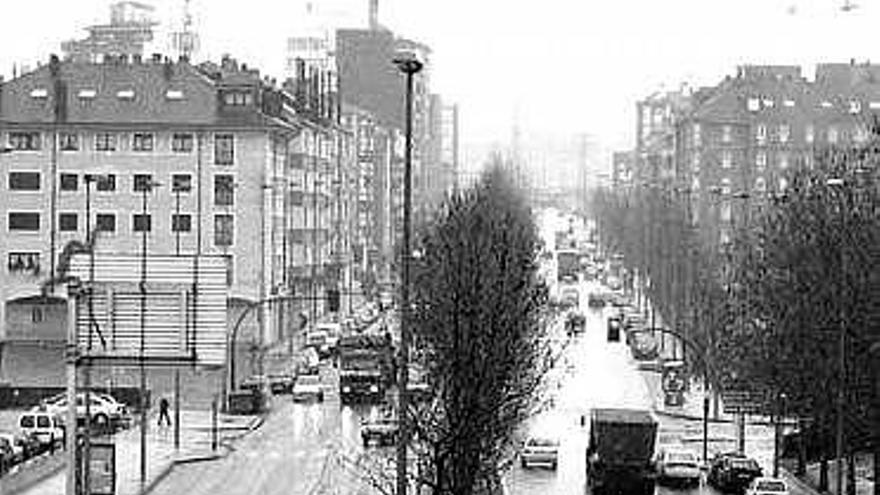 Un aspecto de la avenida Príncipe de Asturias.