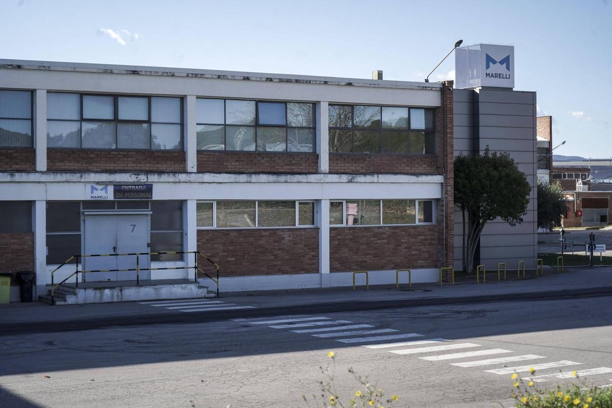 La planta de Marelli a Santpedor, una de les empreses del Bages afectades per expedients de regulació d’ocupació