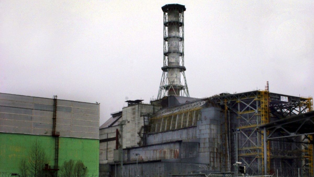 El reactor 4 de la central de Chernóbil.