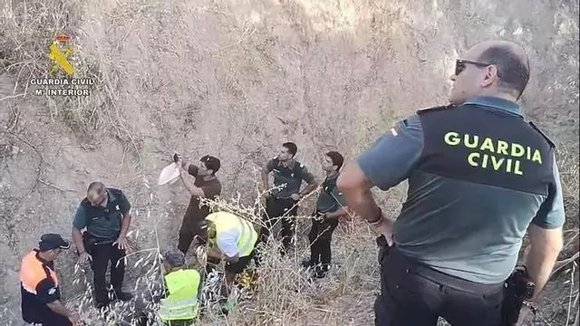 La Guardia Civil rescata a una mujer de edad avanzada en Benamejí