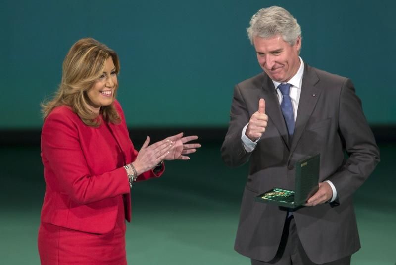 Acto de entrega de las medallas de Andalucía