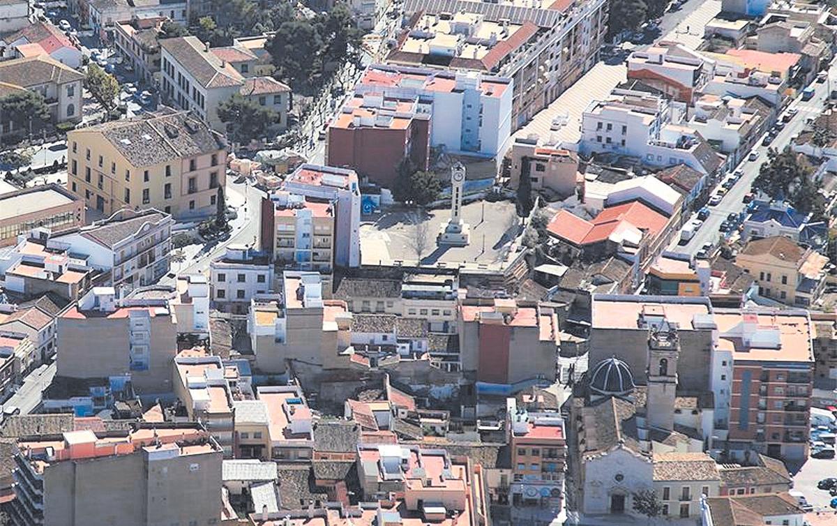 Vista aérea de Paterna.