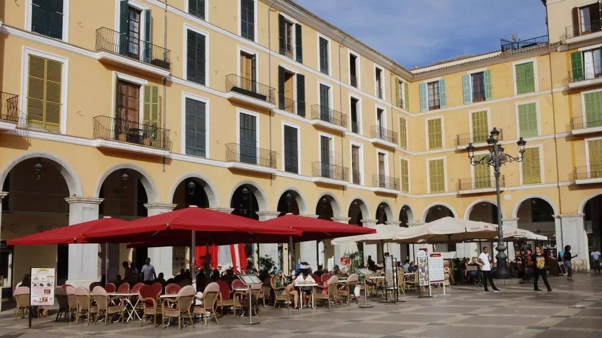 Die Plaça Major in Palma.