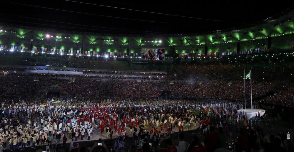 Cerimònia inaugural dels Jocs Olímpics de Rio