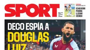 La portada SPORT, viernes 29 de diciembre